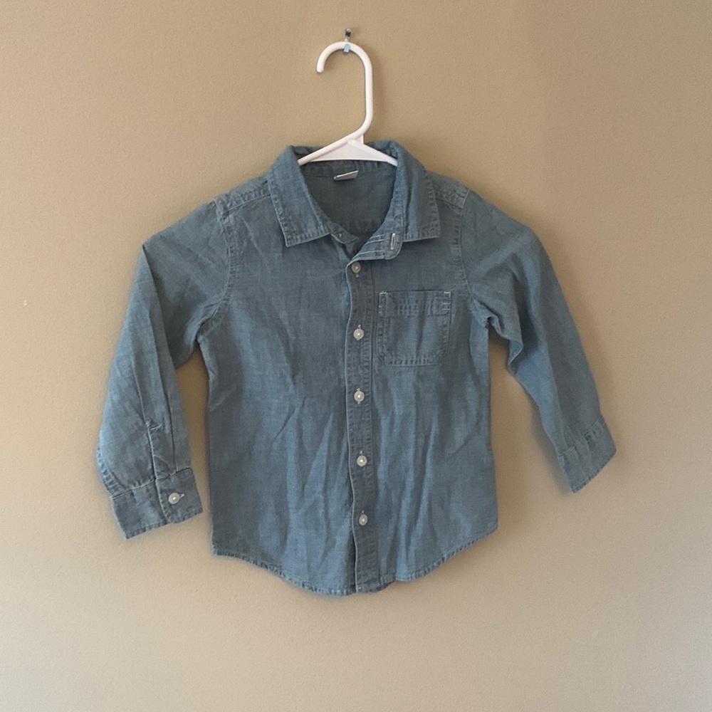 Baby gap 4t chambray button down